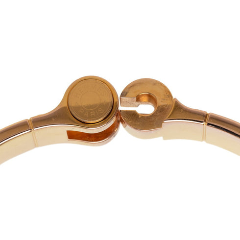 Chanier M Bracelet Gold Plated Orange