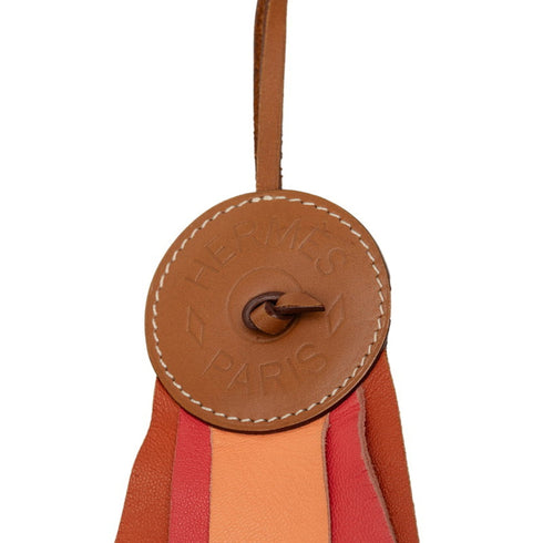 Charm Agneau Milo Brown and Pink Handbag Charm