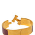 Clic Clac H Bracelet Enamel and Gold Mini