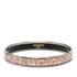Bangle Enamel and Metal Mini Multicolor Silver Bracelet