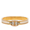 Mini Click Chaine D'Ancre Bracelet Pink Gold Cream and Ivory Plated