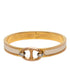 Mini Click Chaine D'Ancre Bracelet Pink Gold Cream and Ivory Plated
