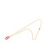 Chaine d'Ancre Iliad Pendant Necklace Gold Plated Pink Tones