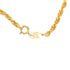 CC Logo Chain Clover Pendant Necklace Metal