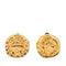 CC Logo Clip-On Earrings Metal Gold-Tone Metal