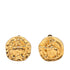 CC Logo Clip-On Earrings Metal Gold-Tone Metal