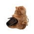 Bag Charm Brown Canvas Handbag Charm
