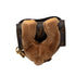 Bag Charm Brown Canvas Handbag Charm