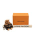 Bag Charm Brown Canvas Handbag Charm