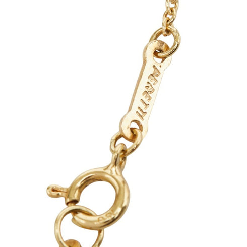 Elsa Peretti Double Teardrop Pendant Necklace 18K Yellow Gold 15.3mm
