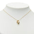 Elsa Peretti Double Teardrop Pendant Necklace 18K Yellow Gold 15.3mm