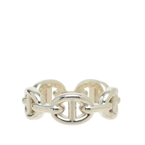 Chaine D'Ancre Enchainée Ring Sterling Silver
