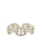 Chaine D'Ancre Enchainée Ring Sterling Silver
