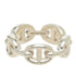 Chaine D'Ancre Enchainée Ring Sterling Silver