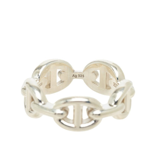Chaine D'Ancre Enchainée Ring Sterling Silver