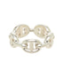 Chaine D'Ancre Enchainée Ring Sterling Silver