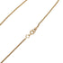 CC Logo Chain Pendant Necklace Gold-Tone Metal