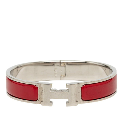 Click H Bracelet Enamel and Metal Mini