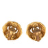 CC Logo Clip-On Earrings Metal Gold-Tone Metal