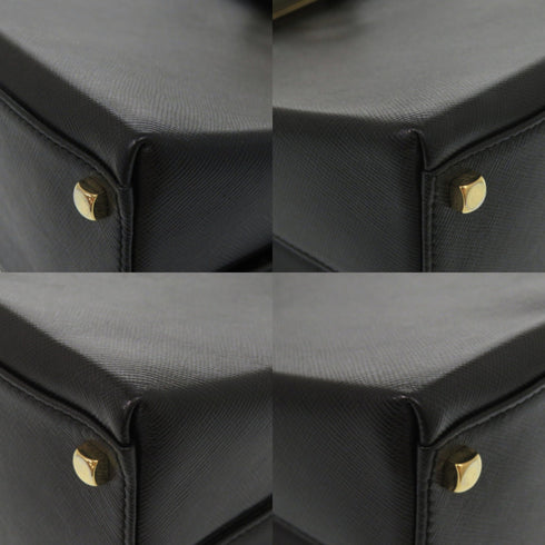 Gancini Convertible Top Handle Bag Leather Mini