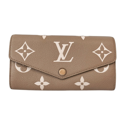 Sarah Wallet NM Bicolor Monogram Empreinte Giant