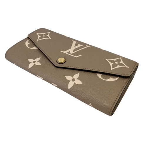 Sarah Wallet NM Bicolor Monogram Empreinte Giant