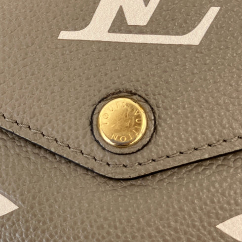 Sarah Wallet NM Bicolor Monogram Empreinte Giant