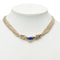 Pendant Necklace Sterling Silver and Lapis Lazuli