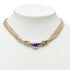 Pendant Necklace Sterling Silver and Lapis Lazuli