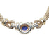 Pendant Necklace Sterling Silver and Lapis Lazuli