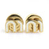Earrings Gold-Tone Metal