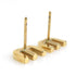 Earrings Gold-Tone Metal