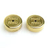 Earrings Gold-Tone Metal
