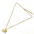 Bear and Airplane Pendant Necklace Metal