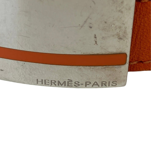 Puspus Buckle Bracelet Leather Orange