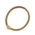 Vintage Mesh Chain Choker Necklace Gold with Rhinestone