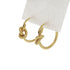Earrings Hoop Gold-Tone Metal