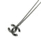 Pendant Necklace Metal Black