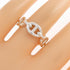 Chaine d'Ancre Enchainée Ring Sterling Silver