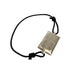 Collezione Plate Cord Bracelet Sterling Silver