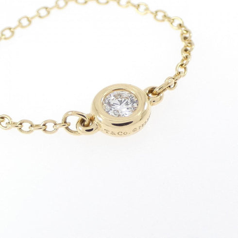 Elsa Peretti Diamonds By The Yard Pendant Necklace 18K Yellow Gold and Diamond