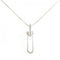 Link Pendant Necklace Sterling Silver