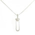 Link Pendant Necklace Sterling Silver