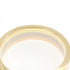 Vendome Louis Cartier Band Ring 18K Tricolor Gold
