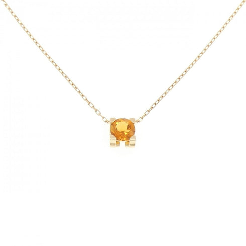 C de Cartier Pendant Necklace 18K Yellow Gold