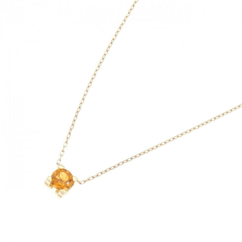 C de Cartier Pendant Necklace 18K Yellow Gold