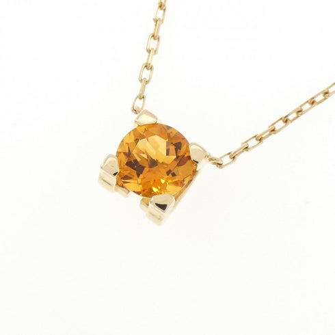 C de Cartier Pendant Necklace 18K Yellow Gold
