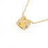 C de Cartier Pendant Necklace 18K Yellow Gold