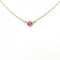 Elsa Peretti Diamonds By The Yard Pendant Necklace 18K Yellow Gold