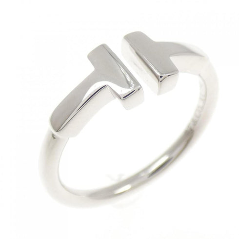 T Wire Ring 18K White Gold